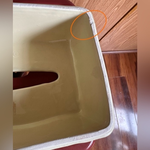 Vtg Royal Haeger 2 Piece Bathroom Set Tissue Cover Cup Ceramic Ivory Cream MCM - Picture 12 of 16